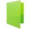 JAM Paper 9.5" x 11" Plastic 2 Pocket School POP Folders with Clasps, 6ct.